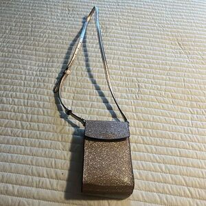 Kate Spade Pink Glitter Cross Body Purse